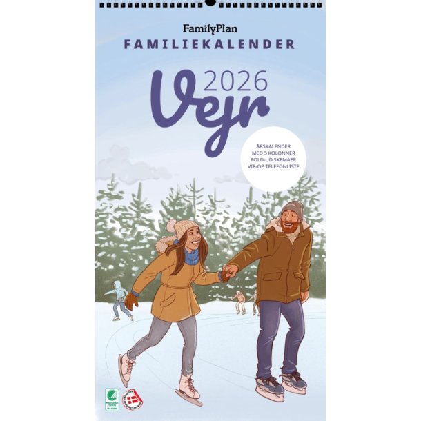 FamilyPlan Vejr - 5 personer | 2026 |