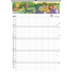 FamilyPlan | �rskalender 2027 | 5 personer | 
