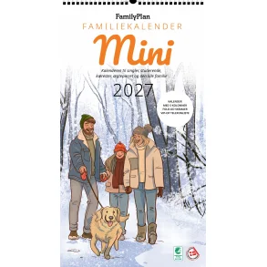 FamilyPlan �rskalender 2027 - Mini - 3 personer 