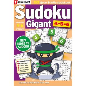 Sudoku GIGANT 4,5,6