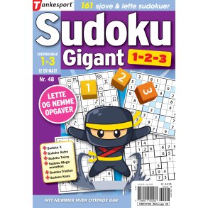 Sudoku GIGANT 1,2,3