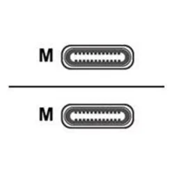 DBRAMANTE re-charge Bulk IT Cable 3m USB-C/USB-C 100W Black