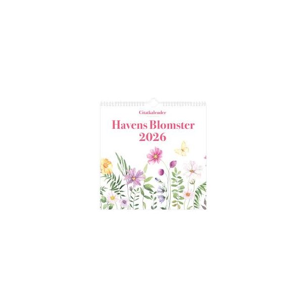 Citatkalender | Havens Blomster | 2026