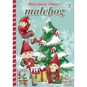 Jule malebog - Dine kre Nisser