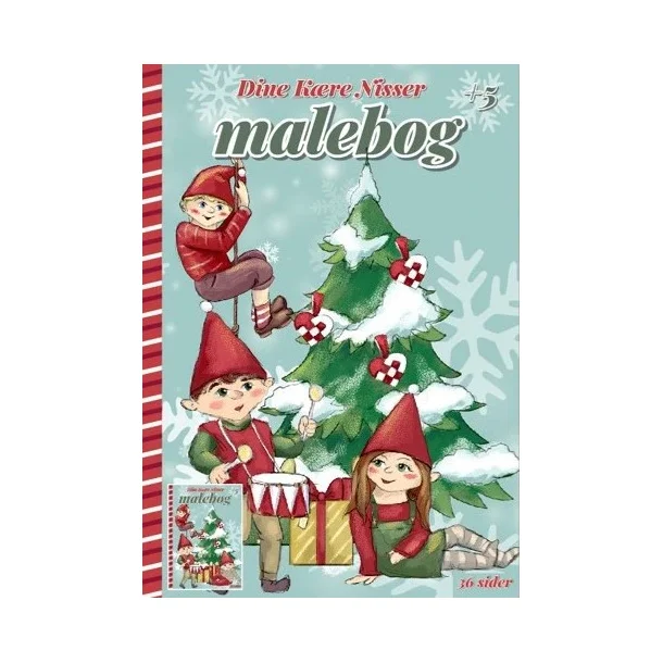 Jule malebog - Dine kre Nisser