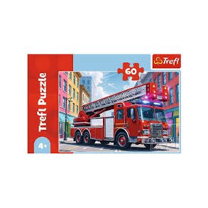 Puslespil | Brandbil | 60 brikker