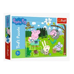 Puslespil | Gurli Gris | Skov