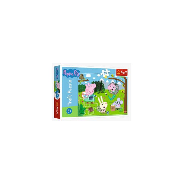 Puslespil | Gurli Gris | Skov