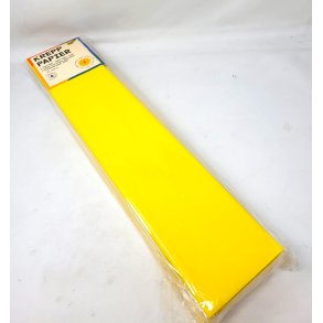 Crepepapir | Gul | 50x250CM | 28g |