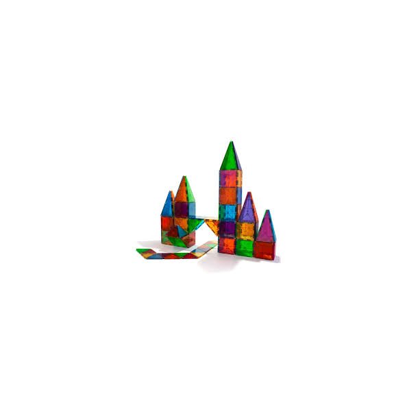 Magna-Tiles | Clear Colours | 100 stk