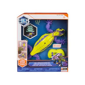 Hex Bots|  Wall Crawler | Green Chameleon