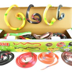 Antistress Legetjsslange | 70cm | Assorteret |