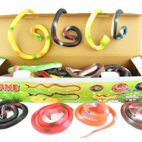 Antistress Legetjsslange | 70cm | Assorteret |