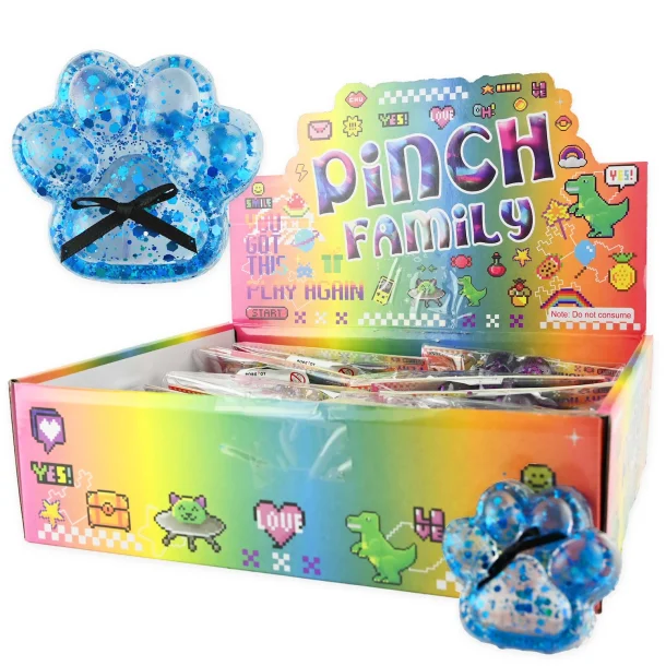 Squishy | Cat Paw | 55g | Glitter