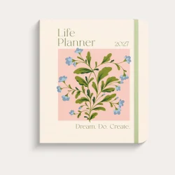 Mayland | Life planner | delicate flowers | 2027 |
