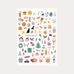 Mayland | Life planner | delicate flowers | 2027 |