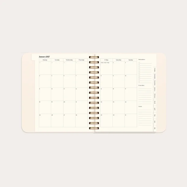 Mayland | Life planner | delicate flowers | 2027 |