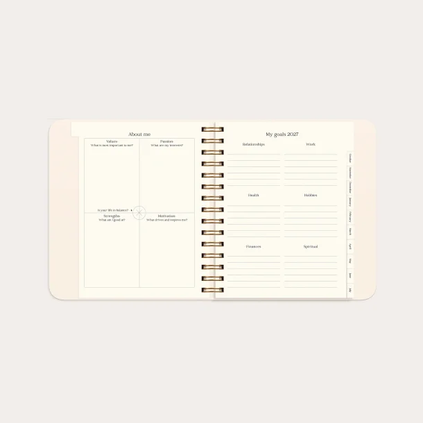 Mayland | Life planner | delicate flowers | 2027 |