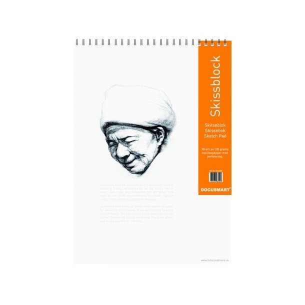 Skitseblok A3 30ark, 135g