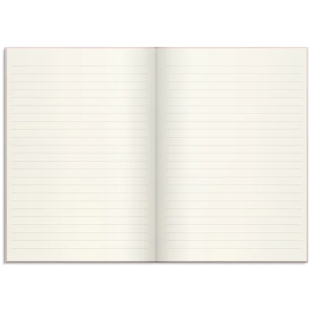 Notesbog Tekstil | Pink | A5