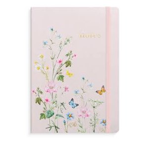 Notesbog Deluxe | Pink Meadow | A5