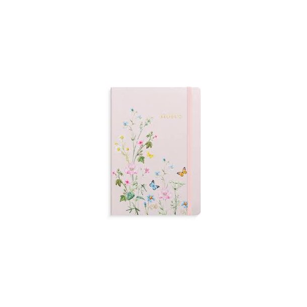 Notesbog Deluxe | Pink Meadow | A5