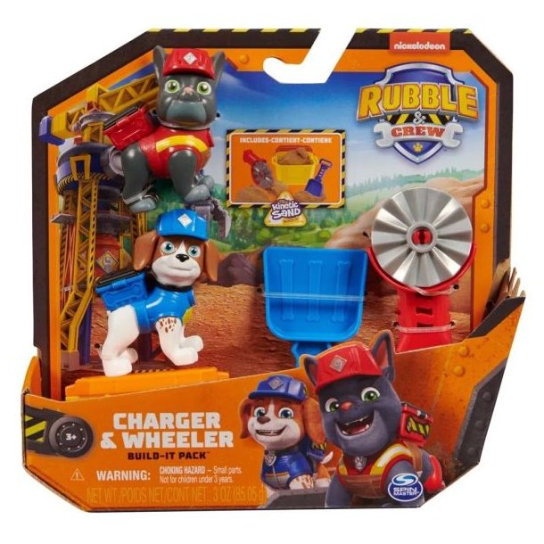 Charger &amp; Wheeler Figurpakke