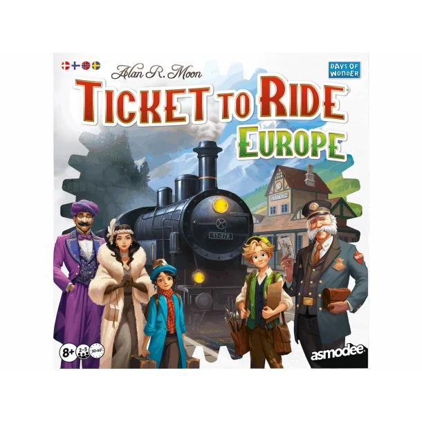 Ticket to Ride Europe - Nordic refresh