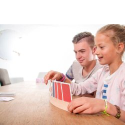 Kortholder - tr� - 50cm