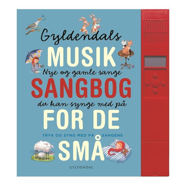 Gyldendals musiksangbog - med lydpanel
