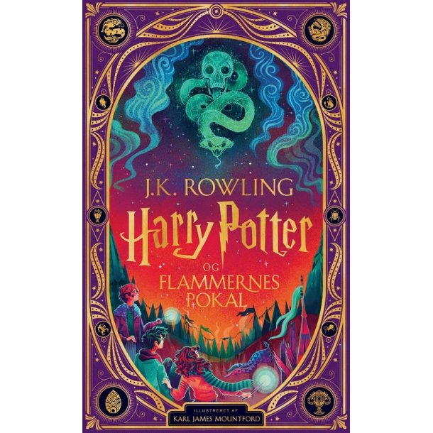 Harry Potter 4 - Harry Potter og Flammernes Pokal - Pragtudgve af J.K. Rowling
