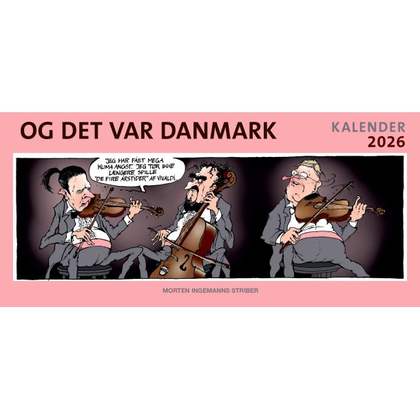 Kalender | Og det var Danmark  | 2026 |