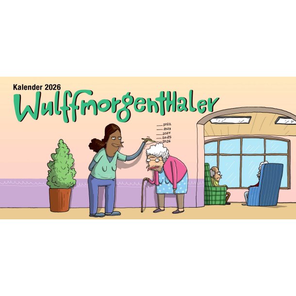 Wulffmorgenthaler kalender 2026 af Anders Morgenthaler og Mikael Wulff