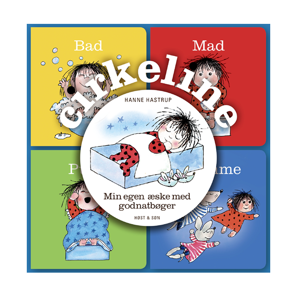 Cirkeline - Min egen ske med godnatbger af Hanne Hastrup