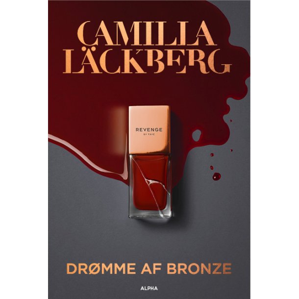 Drmme af bronze af Camilla L&auml;ckberg