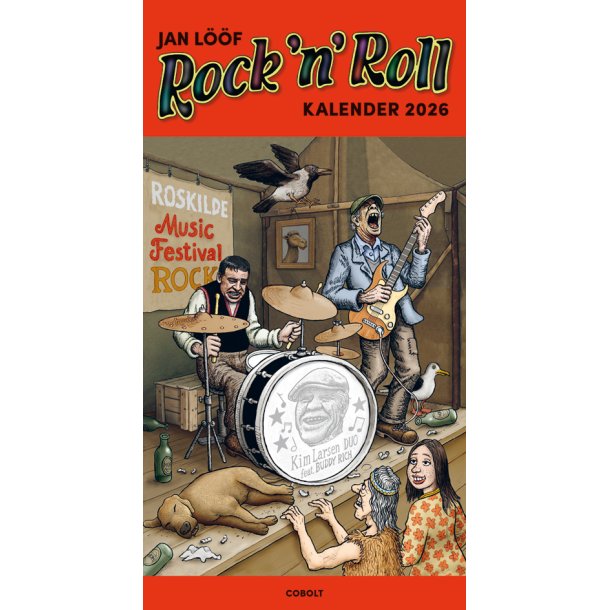 Jan L&ouml;&ouml;f Rock&#146;n&#146;Roll kalender | 2026 |
