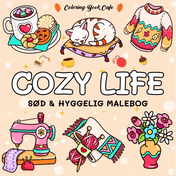 Malebog: Cozy Life - Cozy Coloring