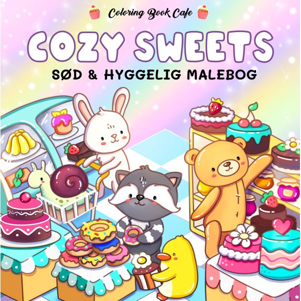 Malebog: Cozy Sweets - Cozy Coloring