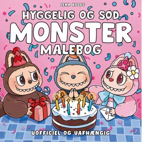 Hyggelig og s�d monster malebog - Cozy Coloring
