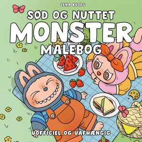 S�d og nuttet monster malebog - Cozy Coloring 