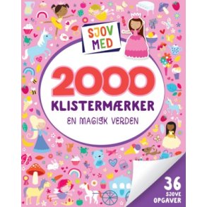 Sjov med 2000 klistermrker: En magisk verden 