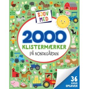 Sjov med 2000 klistermrker: P bondegrden