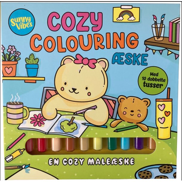 Sunny Vibes: Cozy Colouring �ske