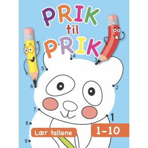 Prik til prik: Lr tallene 1-10