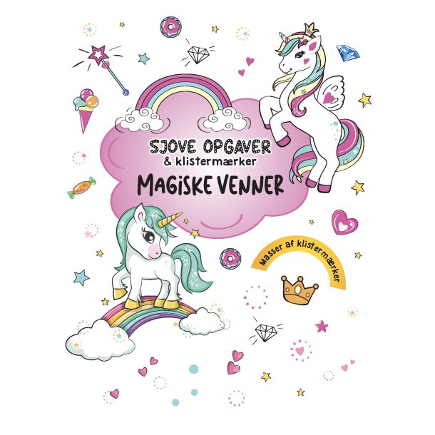 Sjove opgaver &amp; klisterm�rker: Magiske venner