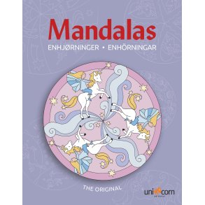 Mandala Eventyrlige Enhjrninger