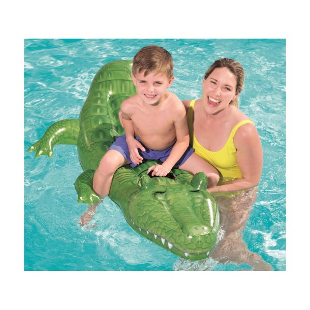 Bestway Oppustelig krokodille badedyr | 2.03mx1.17m |