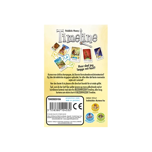 Bezzerwizzer Timeline Expansion DK