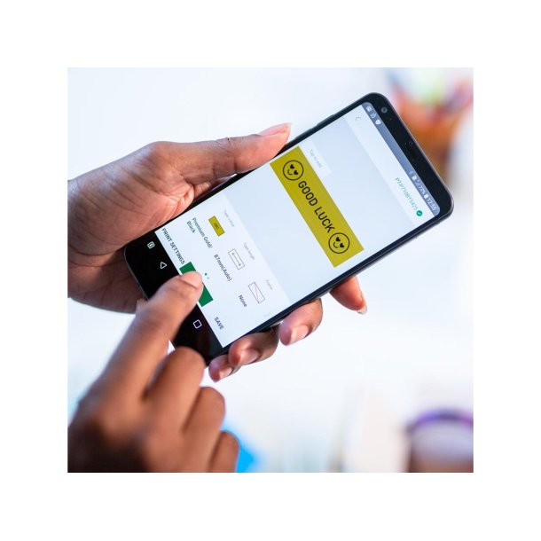 Brother P-touch CUBE Plus P710BTH Labelprinter, Hvid