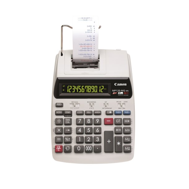 Canon MP120-MG-ES II printing calculator